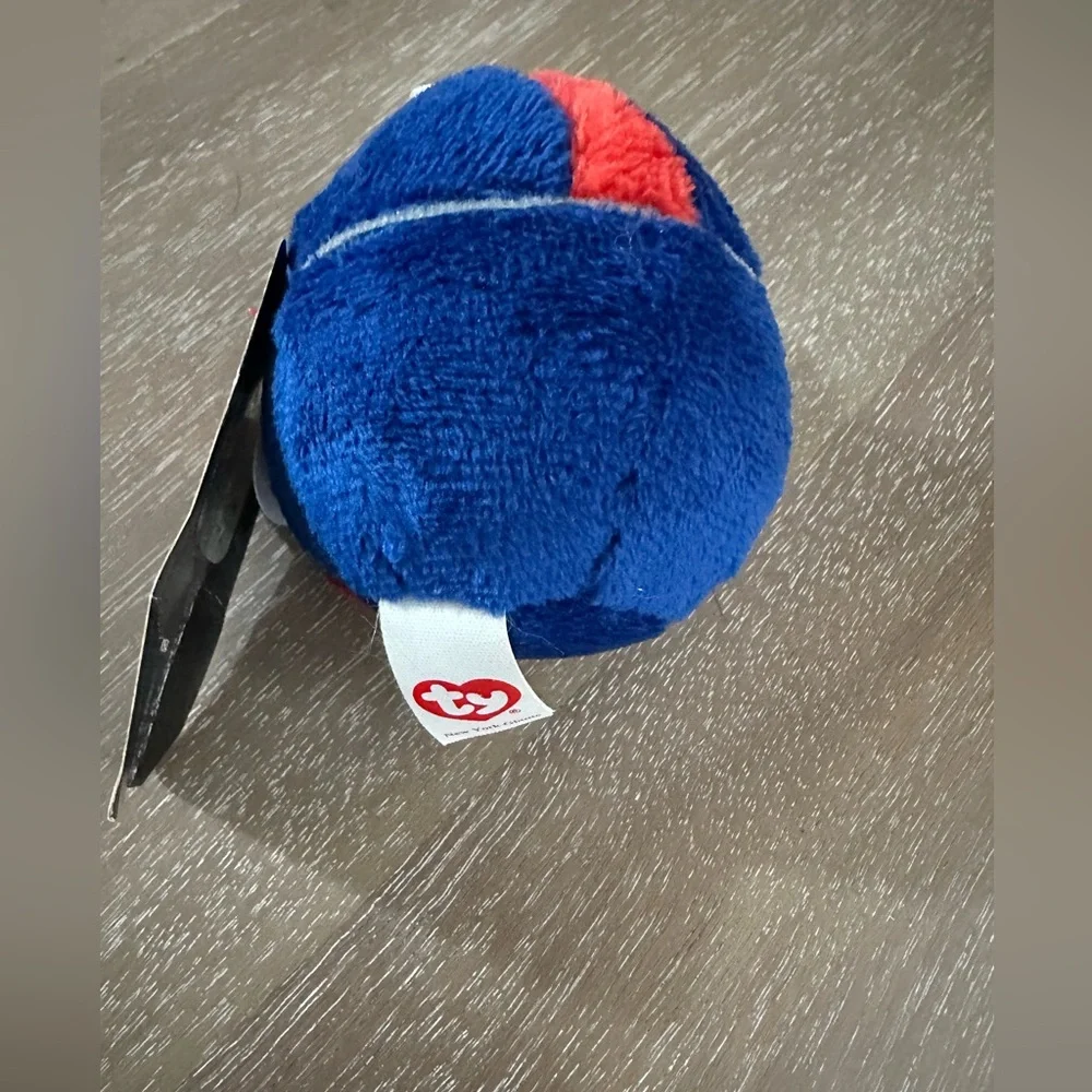 Ty NFL Beanie Ballz Key Clip - New York Giants - NWT